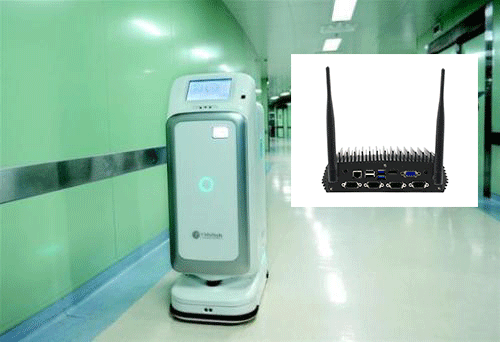 派勤Q-BOX-E8助力智能機(jī)器人，開(kāi)啟醫(yī)院智能物流新時(shí)代