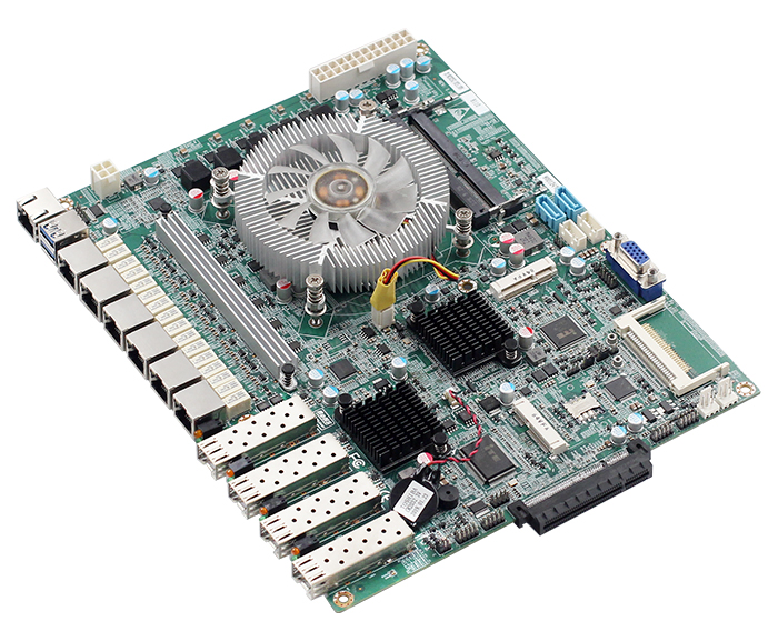 【新品上市】基于Skylake-S/kaby lake-S平臺，6網(wǎng)口4光口網(wǎng)安軟路由主板