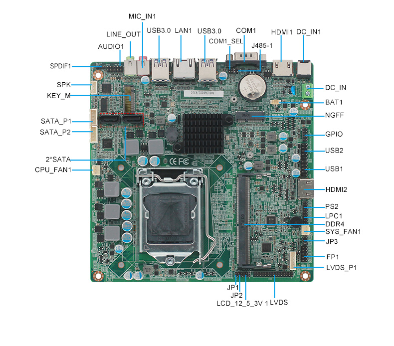 【新品解析】派勤8代9代Coffee Lake-S ITX主板，硬核來襲