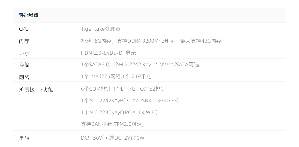 不容錯過!派勤最新第十一代3.5寸工業(yè)主板,滿足市場大部分工控需求! 不容錯過!派勤最新第十一代3.5寸工業(yè)主板,滿足市場大部分工控需求!